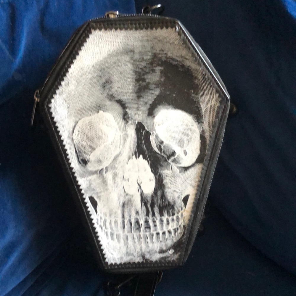 Kreepsville coffin arm bag